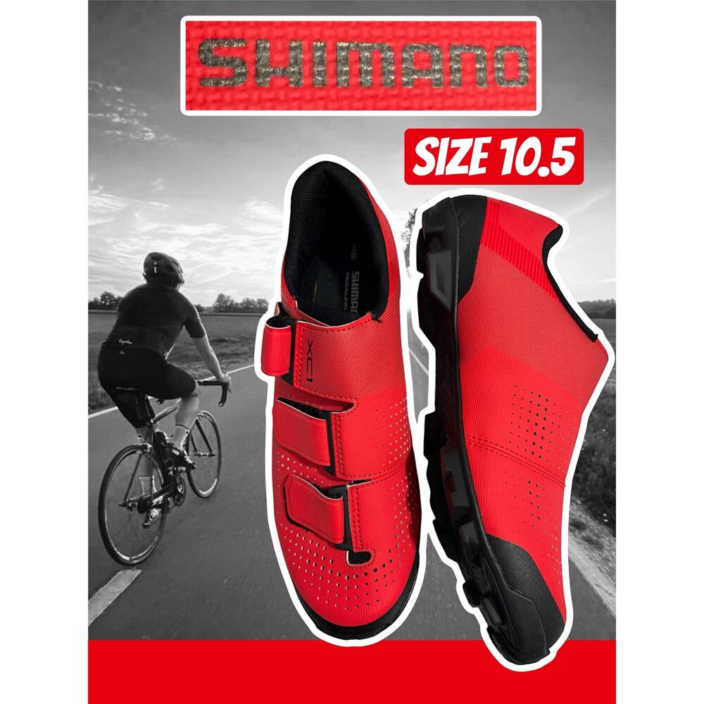 Shimano XC1 Limited Edition Mountain Bike Shoe Mens Red Size 10.5
